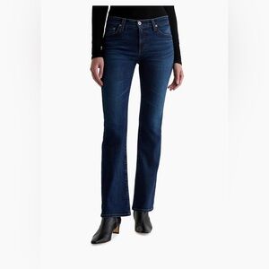 AG Adriano Goldschmied Women's Dark Blue Boot Cut Jeans